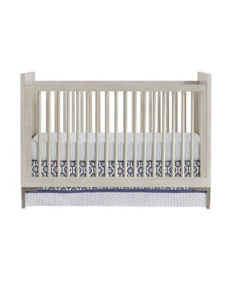 Beck Modern Wood Cottage Crib in Willow Gray Finish