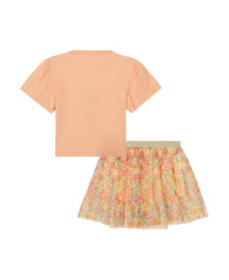 Baby Girl 2-Piece Top and Skirt Set