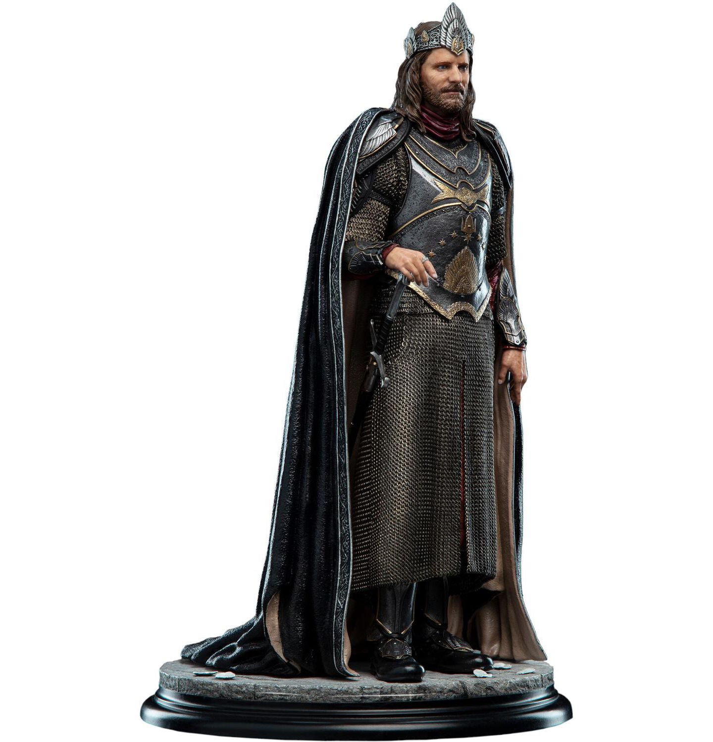Детские фигурки WETA Workshop The Lord of the Rings King Aragorn 11.5" Collectible Statue, Ages 14+ — фото 2