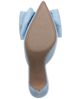 Alaynaa Pointed-Toe Bow Mule Pumps, Exclusively at Macy's