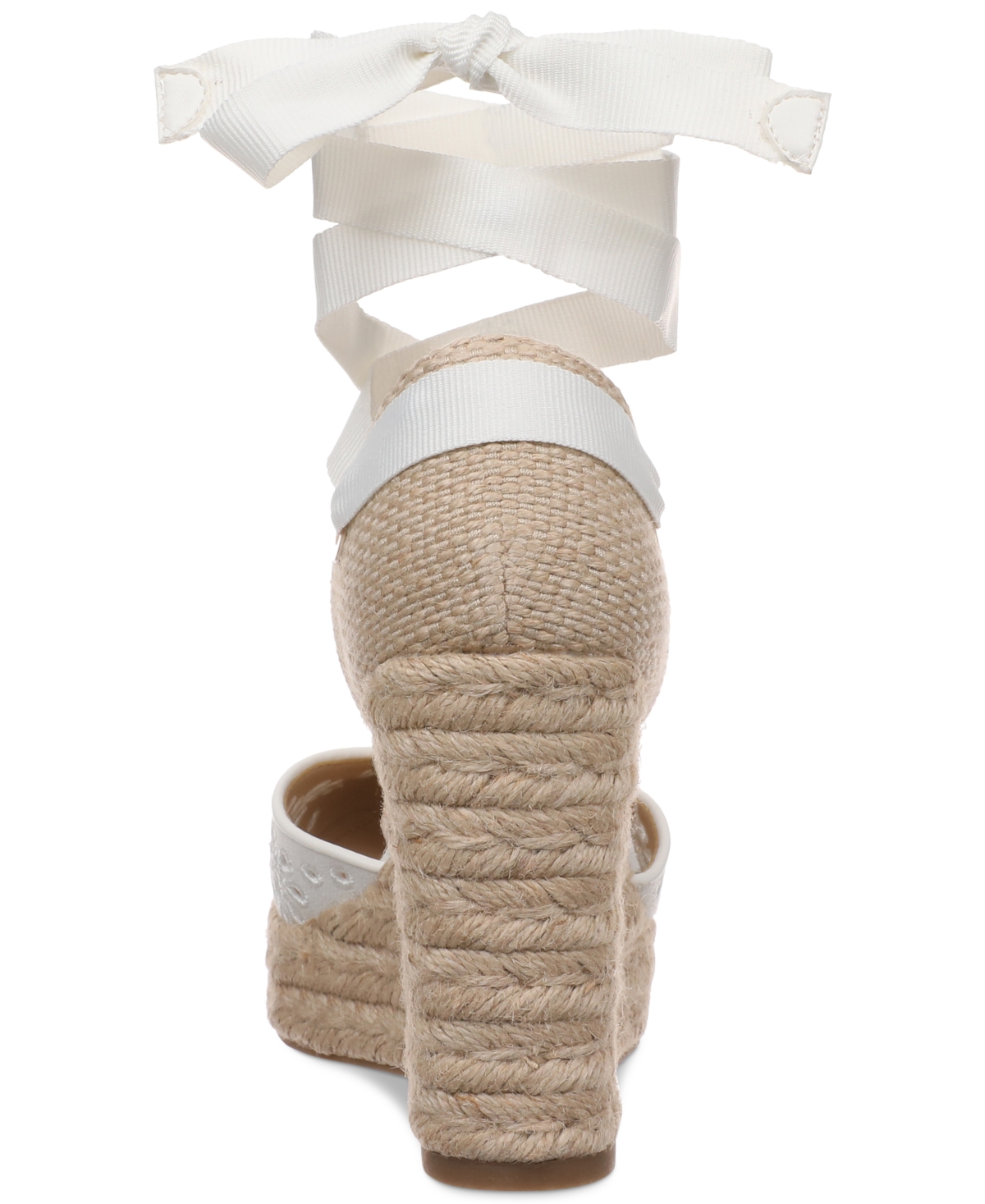 On 34th Melindaa Espadrille Wedge Sandals, Exclusively At Macy's In White Eyelet