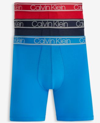 Men's 3pk. Comfort Logo Boxer Briefs
