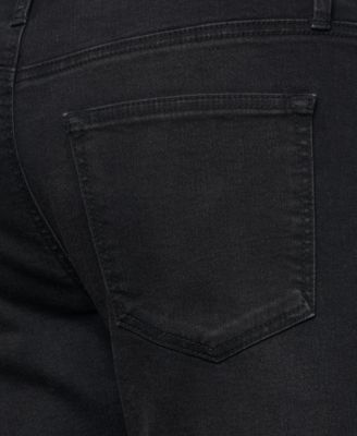 Men's Zack Slim-Fit Stretch Rip & Repair 9-1/2" Denim Shorts