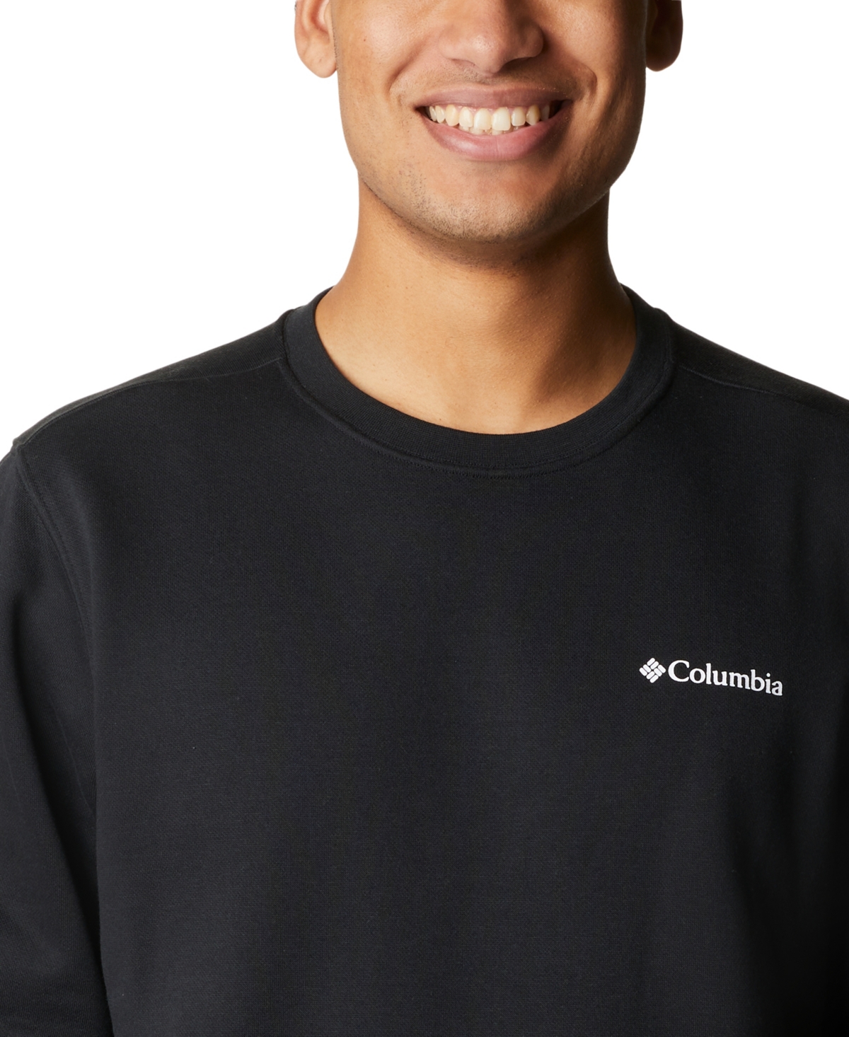 COLUMBIA MEN'S GEM LOGO TREK CREW SWEATSHIRT 