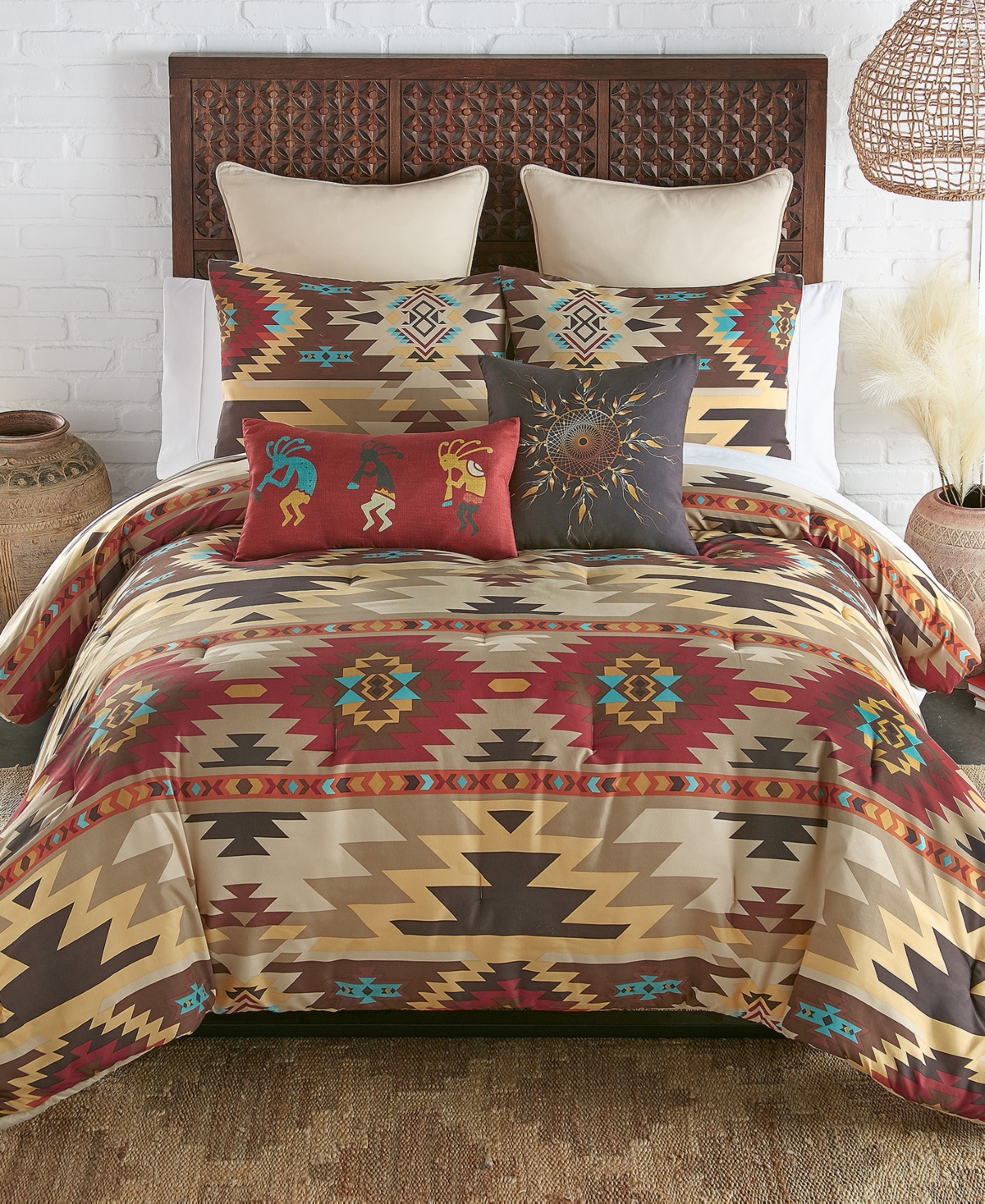 Donna Sharp Sand Dune Lightweight 3-pc. Comforter Set, King In Multi