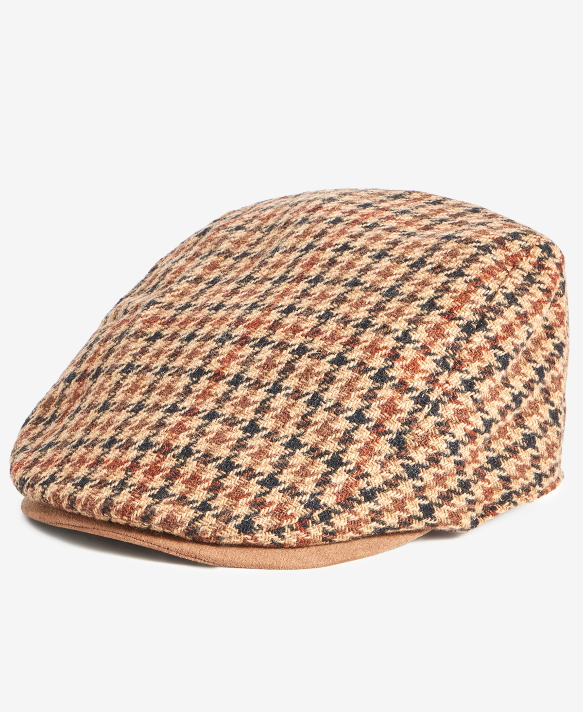 Scala Men's Ivy Wool Houndstooth Cap