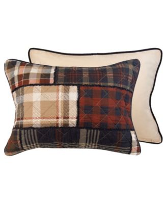 LJ Plaid 3-Pc. Cotton Pieced Heavyweight Quilt Set, King