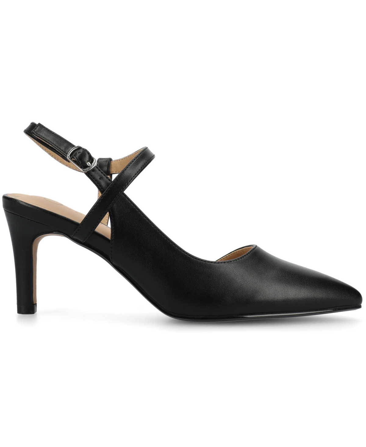 Shop Journee Collection Women's Scipio Pointed Toe Pumps In Black