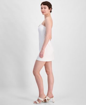 Women's Whisper Strapless Bow Mini Dress