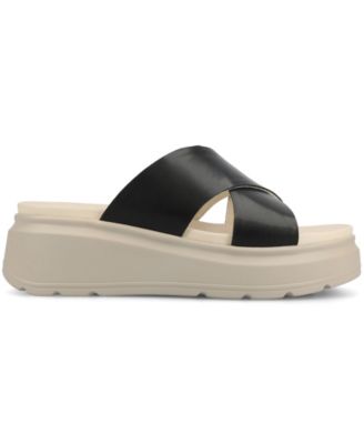 Women's Cathie Crisscross Platform Wedge Sandals