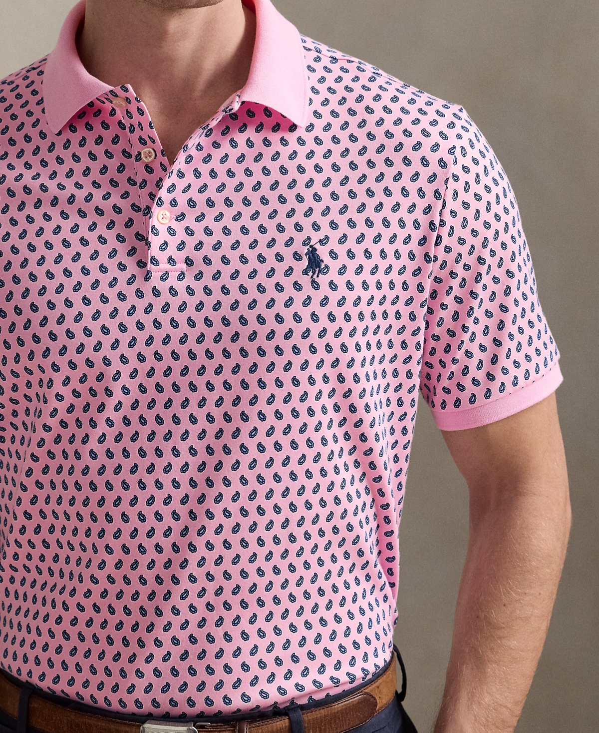 Polo Ralph Lauren Men's Classic-Fit Print Soft Cotton Shirt