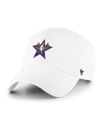 '47 Brand - Men's White Golden State Warriors Star Clean Up Adjustable Hat