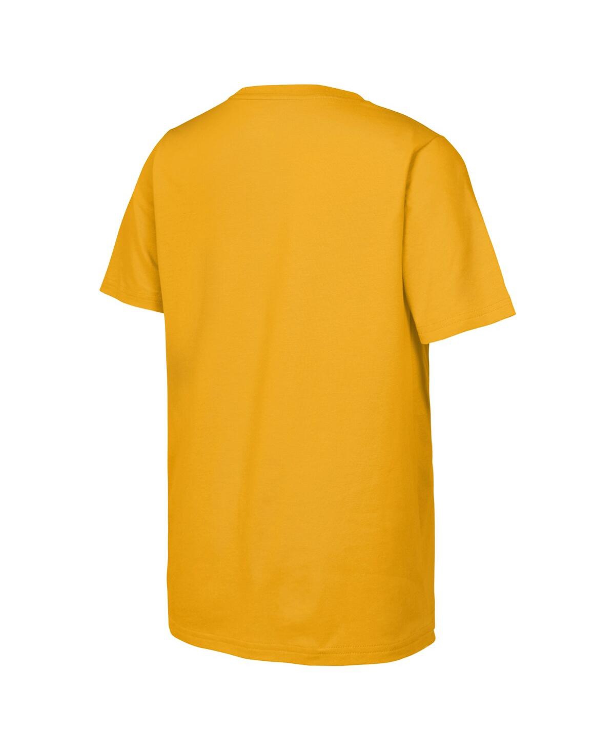 Outerstuff Big Boys And Girls Gold Sweden 2025 4 Nations Face-off Game Time T-shirt In Gold