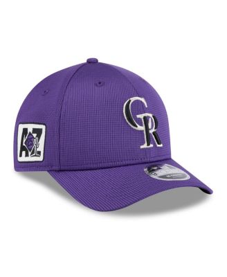 New Era - Men's Purple Colorado Rockies 2025 Spring Training 9FORTY Adjustable Hat