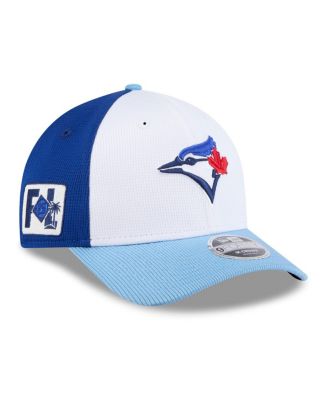 New Era - Men's White/Light Blue Toronto Blue Jays 2025 Spring Training 9FORTY Adjustable Hat