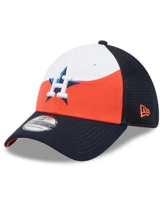 New Era - Men's Orange/Navy Houston Astros 2025 Spring Training 39THIRTY Flex Hat