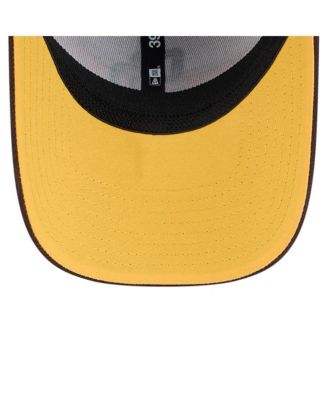 Men's Gold/Dark Brown San Diego Padres 2025 Spring Training 39THIRTY Flex Hat