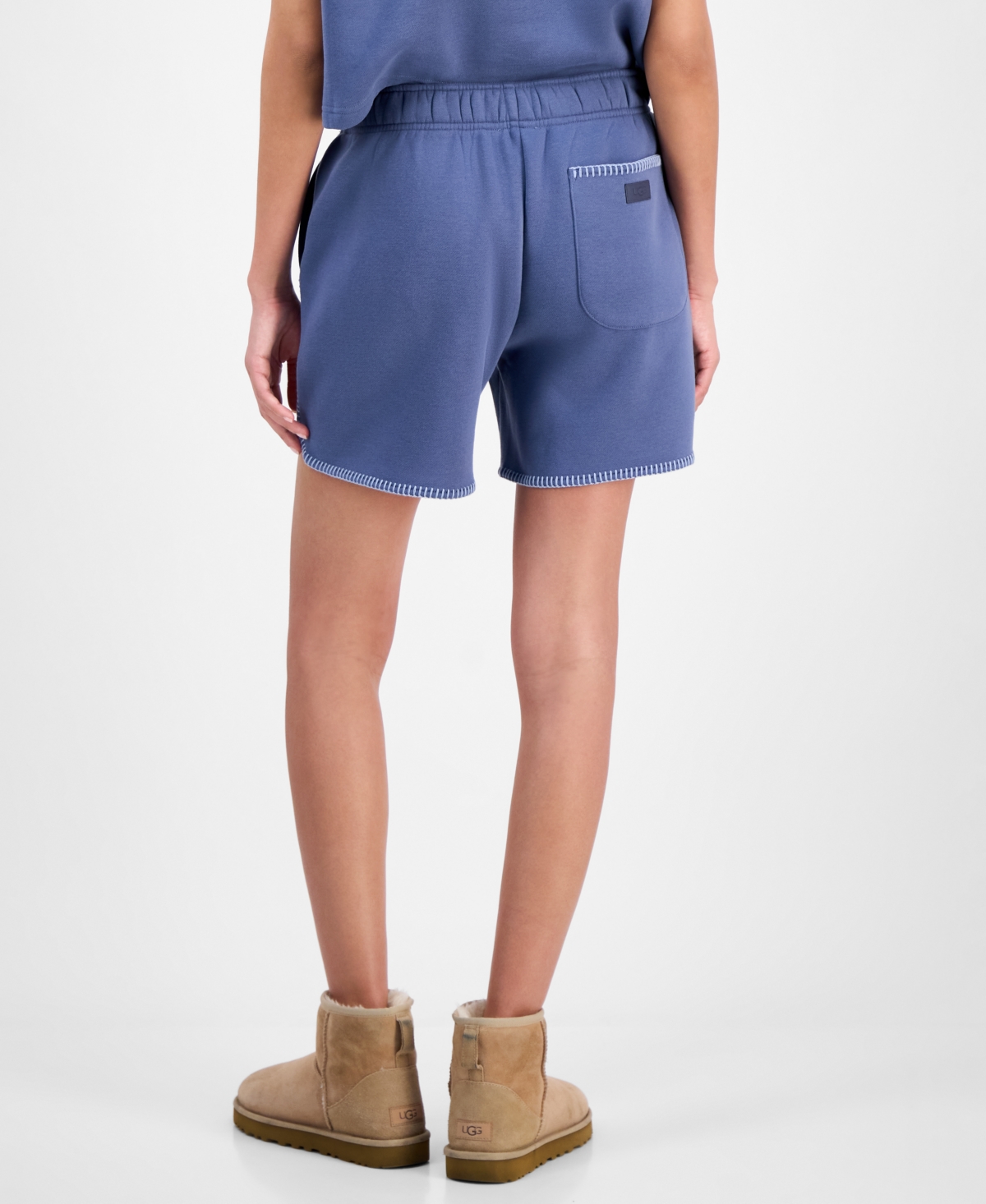 Ugg Women's Short-sleeve Crewneck Sweatshirt In Desert Blue