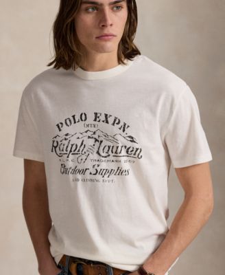 Men's Classic-Fit Slub Jersey Graphic T-Shirt