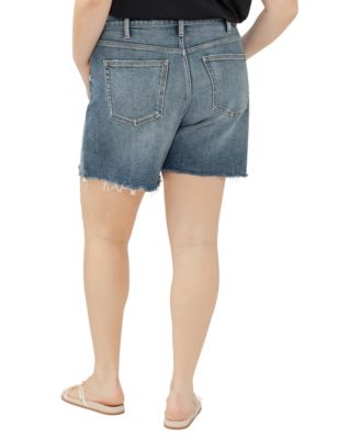 Plus Size Highly Desirable High Rise Shorts
