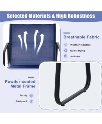 4 PCS Patio Rocking Set 2 Rocking Chairs & Loveseat with Glass-Top Table Outdoor