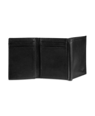 Men's RFID Leather Z-Fold Trifold Wallet