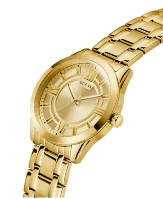 Men's Analog Gold-Tone Stainless Steel Watch, 44mm