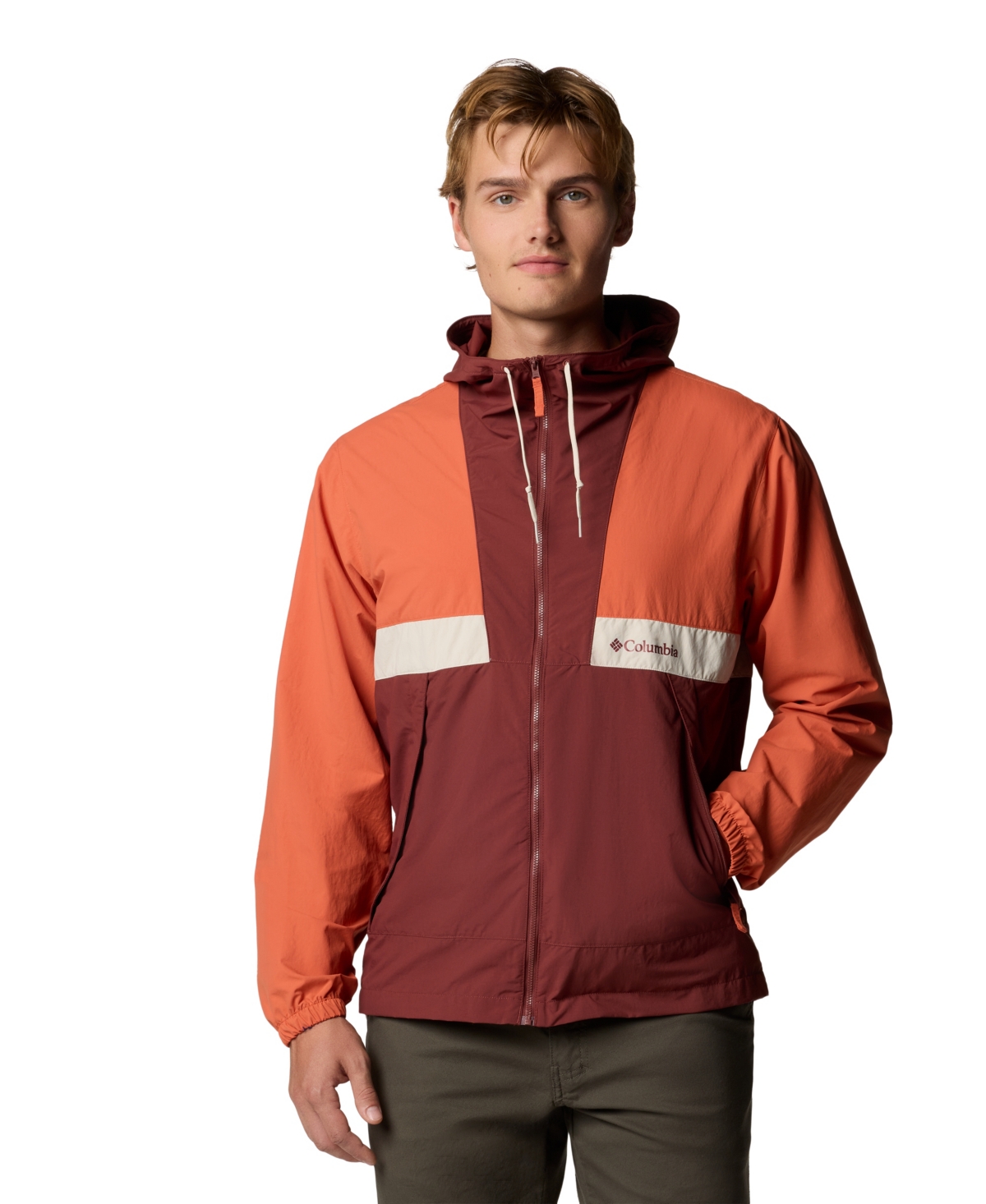 Columbia Men's Spire Valley Hooded Windbreaker