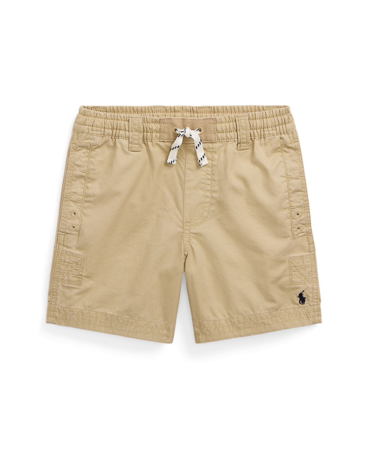 Polo Ralph Lauren Toddler And Little Boys Pull-on Twill Shorts In Classic Khaki
