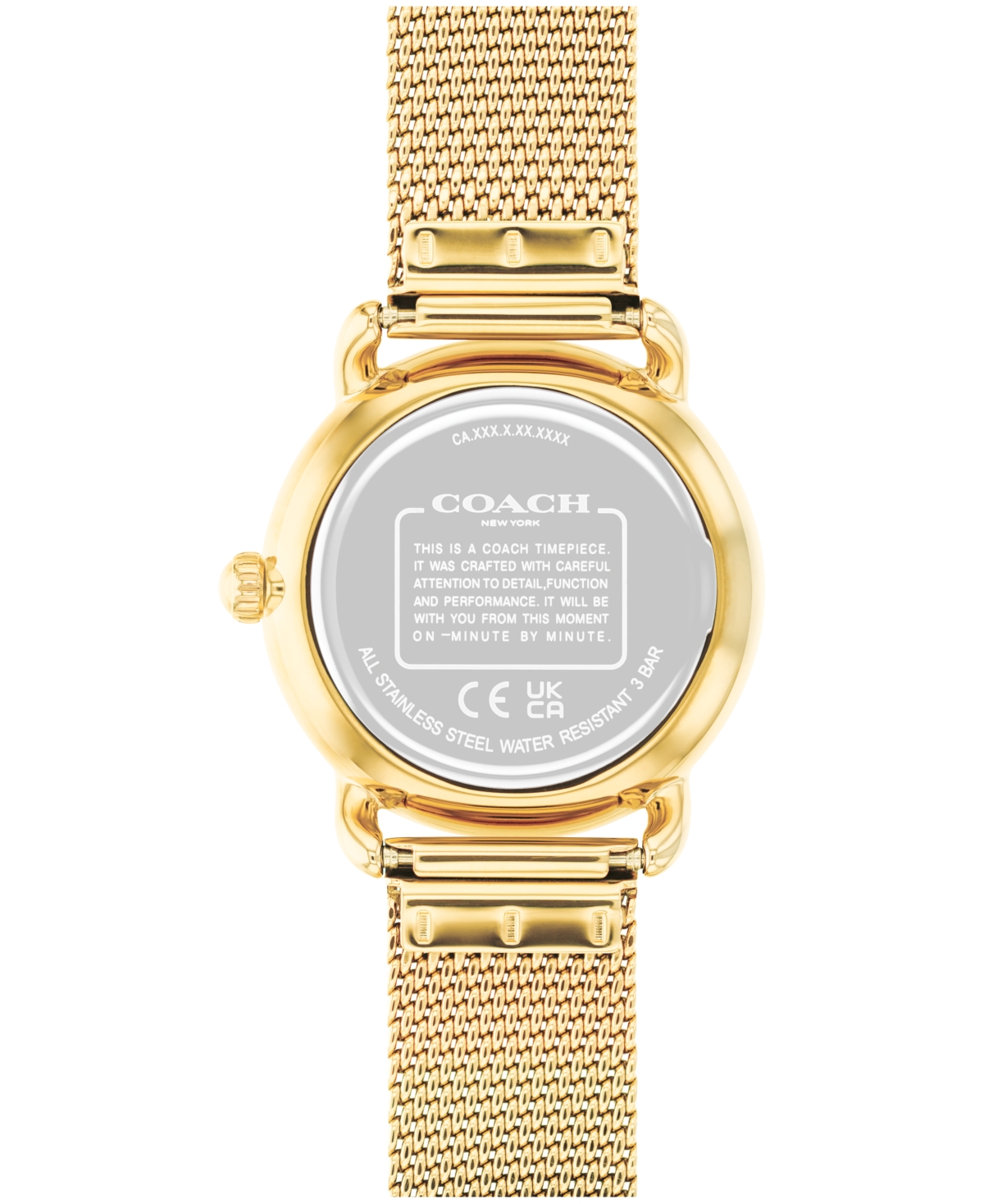 Coach Women's Elliot Gold Tone Stainless Steel Bracelet Watch, 28mm