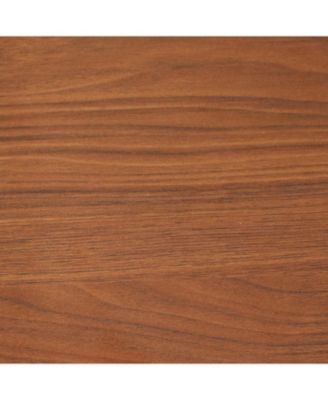 Indoor Mid-Century Modern 2-Door Accent Buffet Cabinet with Shelves