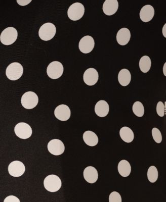 adrianna papell black and white polka dot dress Adrianna Papell AP1E201225 Long Sleeve Formal Evening Prom Dress main image 0