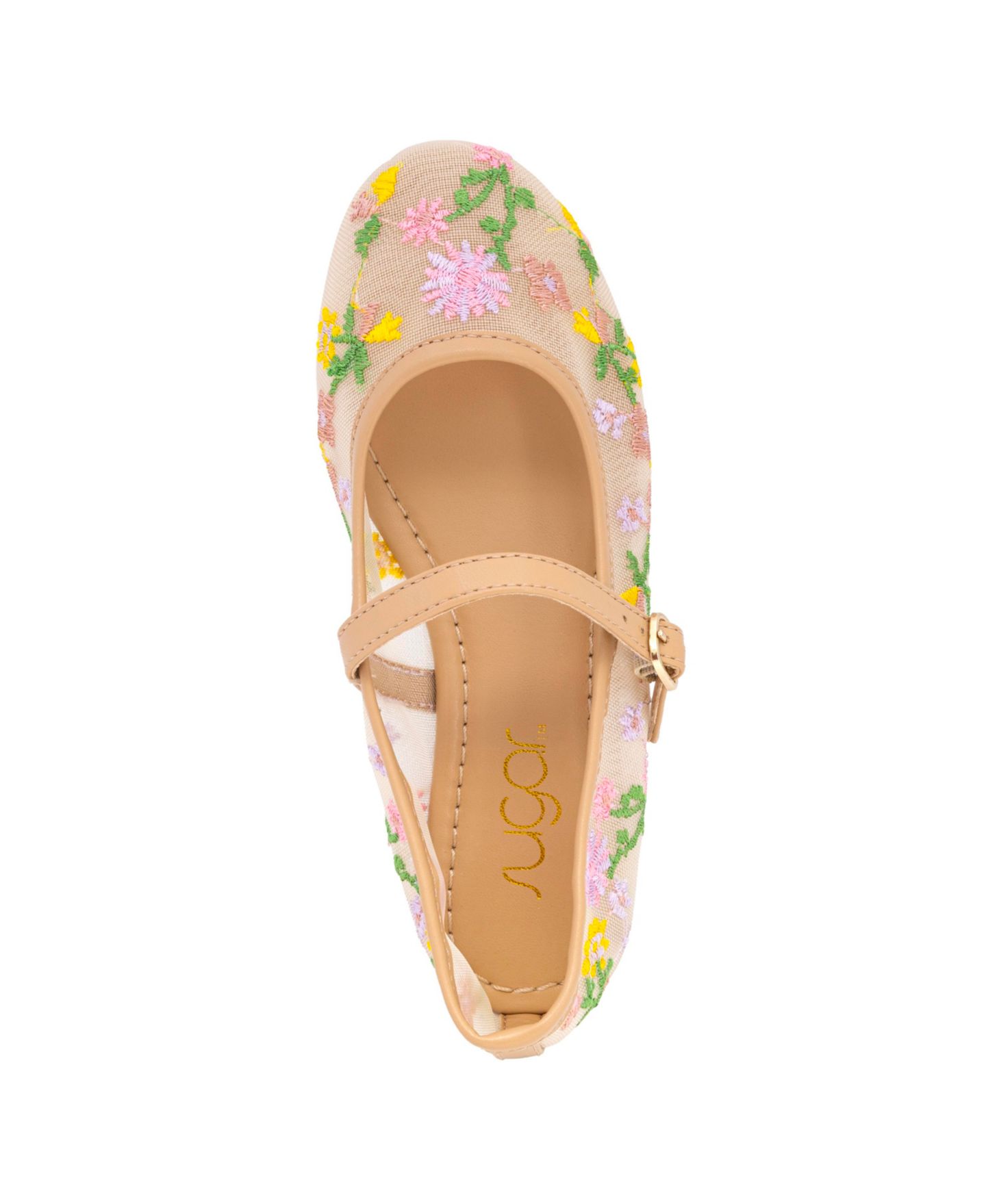 Балетки Sugar Nillah Ballet Flat для девочек, цвет: Кремовый — фото 5