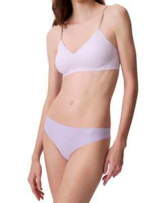 Women's Invisibles Microfiber Stretch Thong Underwear-D3428