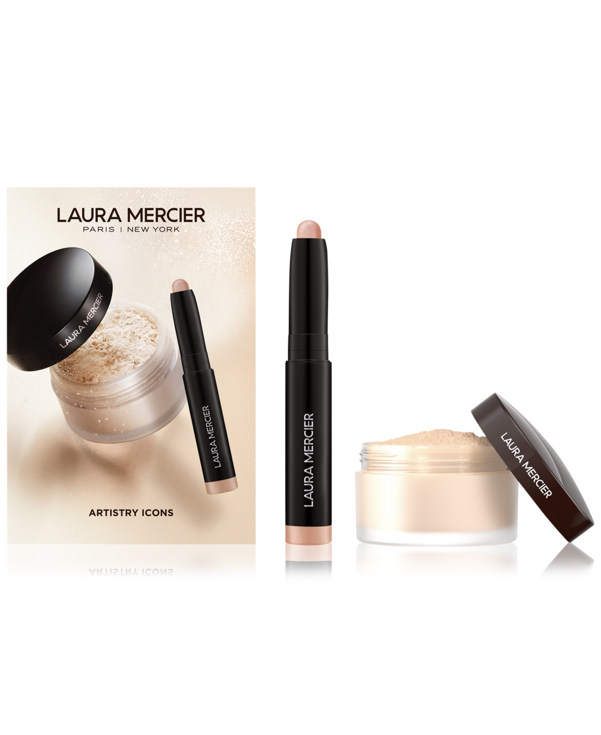 Laura Mercier 2-pc. Artistry Icons Makeup Set In Tlsp Translucentcaviar Stick Eye Color I