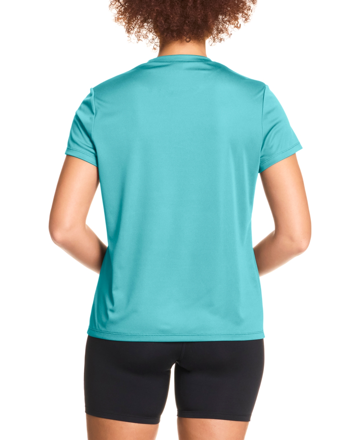 Reebok Women's Id Performance Tech Short-sleeve T-shirt In Green