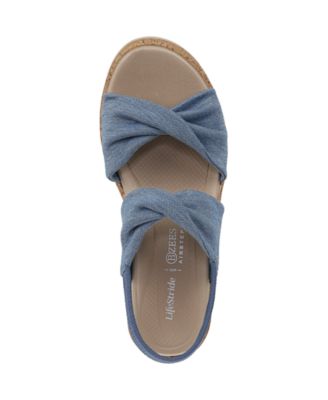 Women's Riley Washable Slingback Wedge Sandals