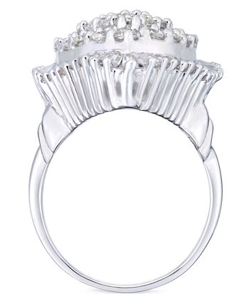 Macy's - Diamond Statement Ring (3 ct. t.w.) in 14k White Gold