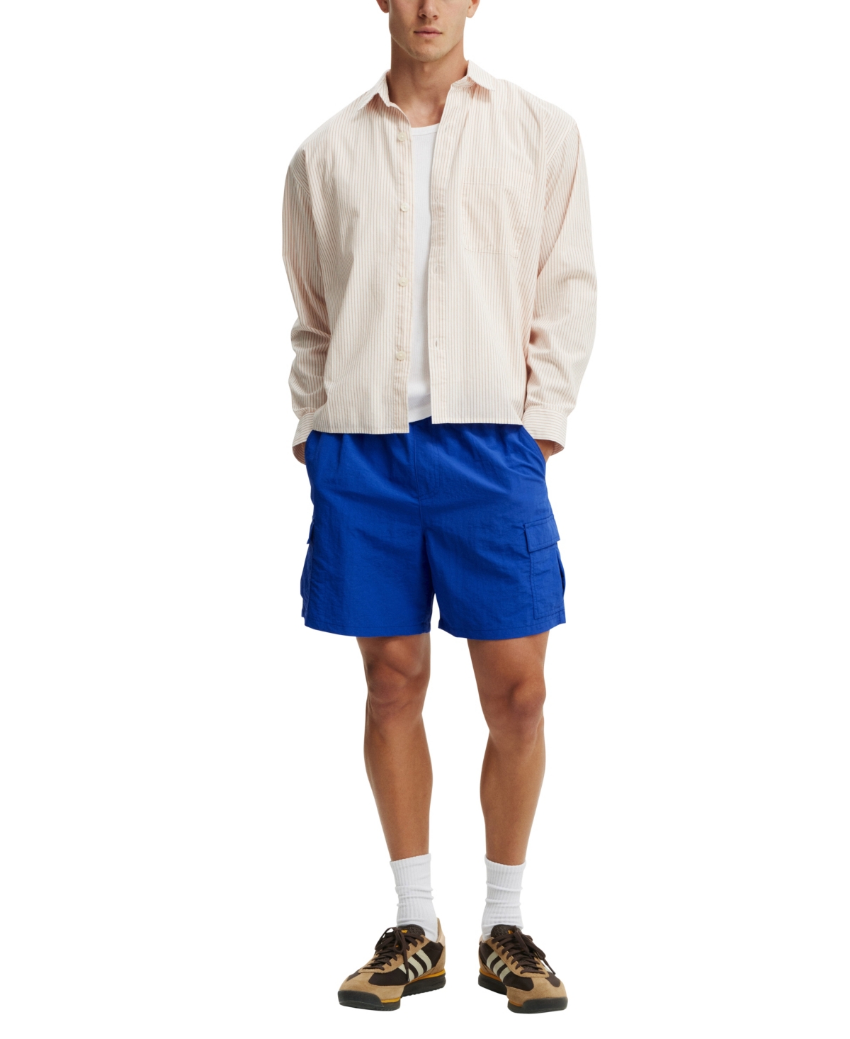 Shop Cotton On Men's All Purpose Short In Royal Blue Cargo