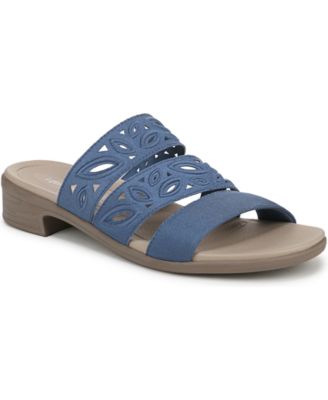 Women's Poppy Washable Block Heel Slide Sandals