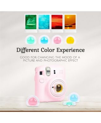 Instax Mini 12 Instant Film Camera, Clay White Bundle with Instax Mini Custom Case, Accessory Kit and Daylight Film