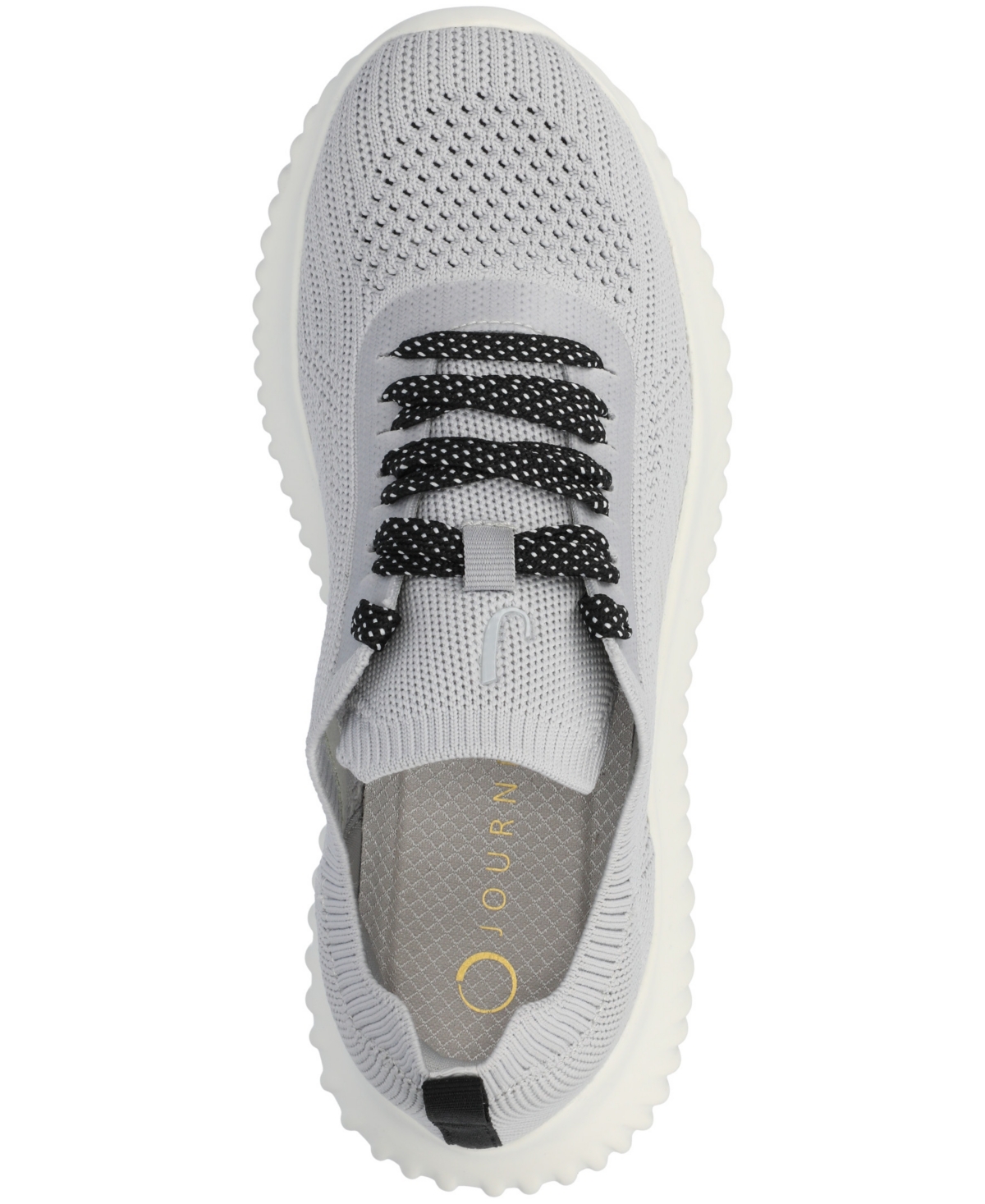 Journee Collection Women's Brena Lace Up Sneakers In Gray