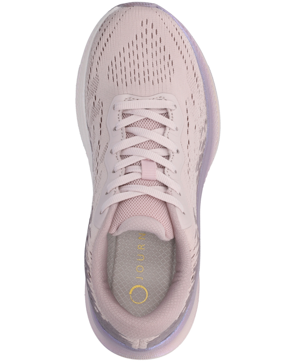 Journee Collection Women's Blume Casual Lace-up Sneakers In Lilac