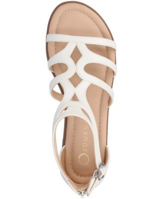 Women's Genneva Zipper Flat Sandals