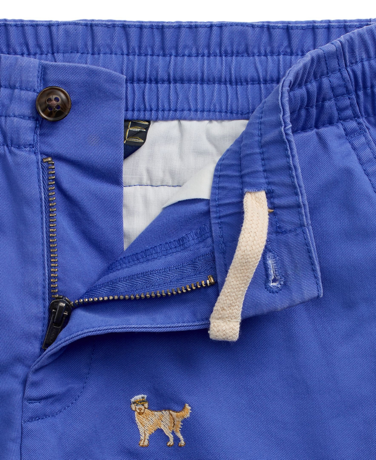Polo Ralph Lauren Polo Prepster Embroidered Chino Short In Maidstone Blue