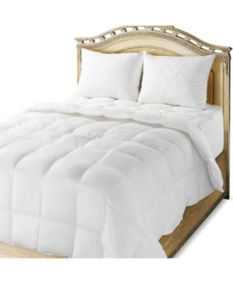 Maxi Luxurious Cozy and Comfortable Cotton Sateen Comforter - Weaved with 300 Thread Count - Full (76 X 86)