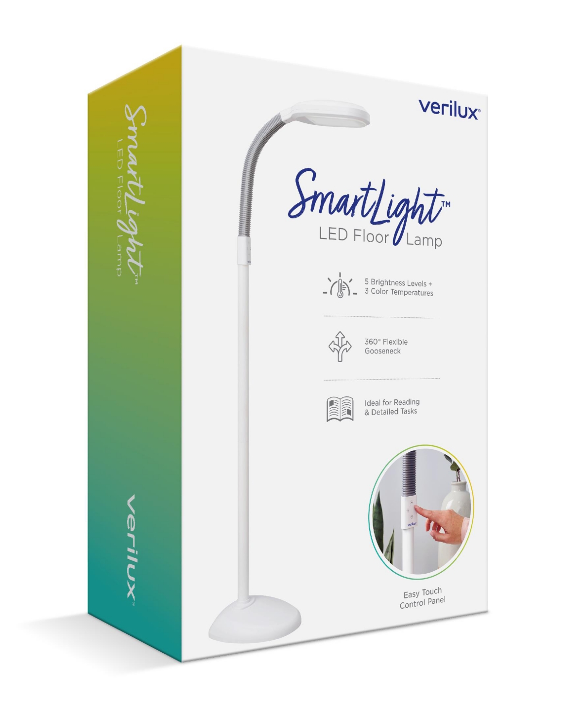 VERILUX SMARTLIGHT FULL SPECTRUM LED MODERN FLOOR LAMP 