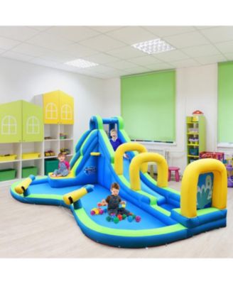 Inflatable Water Slide Kids Bounce House Fun Outdoor Playset for Summer Play