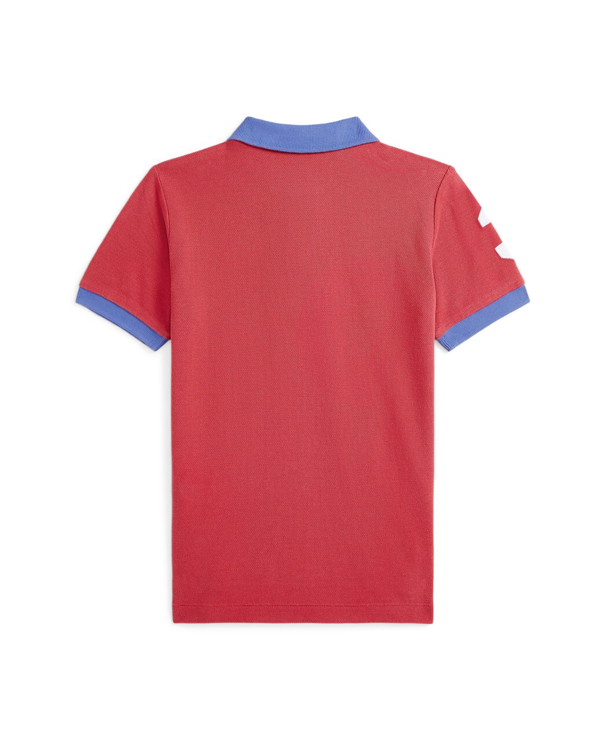 Polo Ralph Lauren Big Pony Cotton Mesh Polo Shirt In Nantucket Red