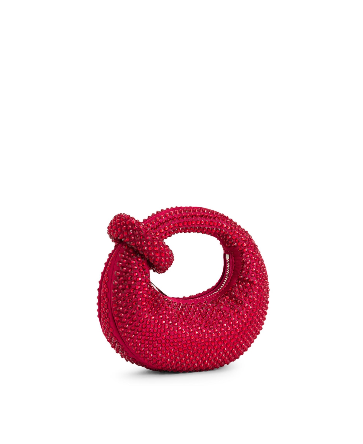 Jw Pei Handbags Abacus Crystal Mini Top Handle Clutch Bag In Red
